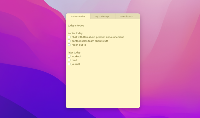 Roughpad - Your New Scratchpad